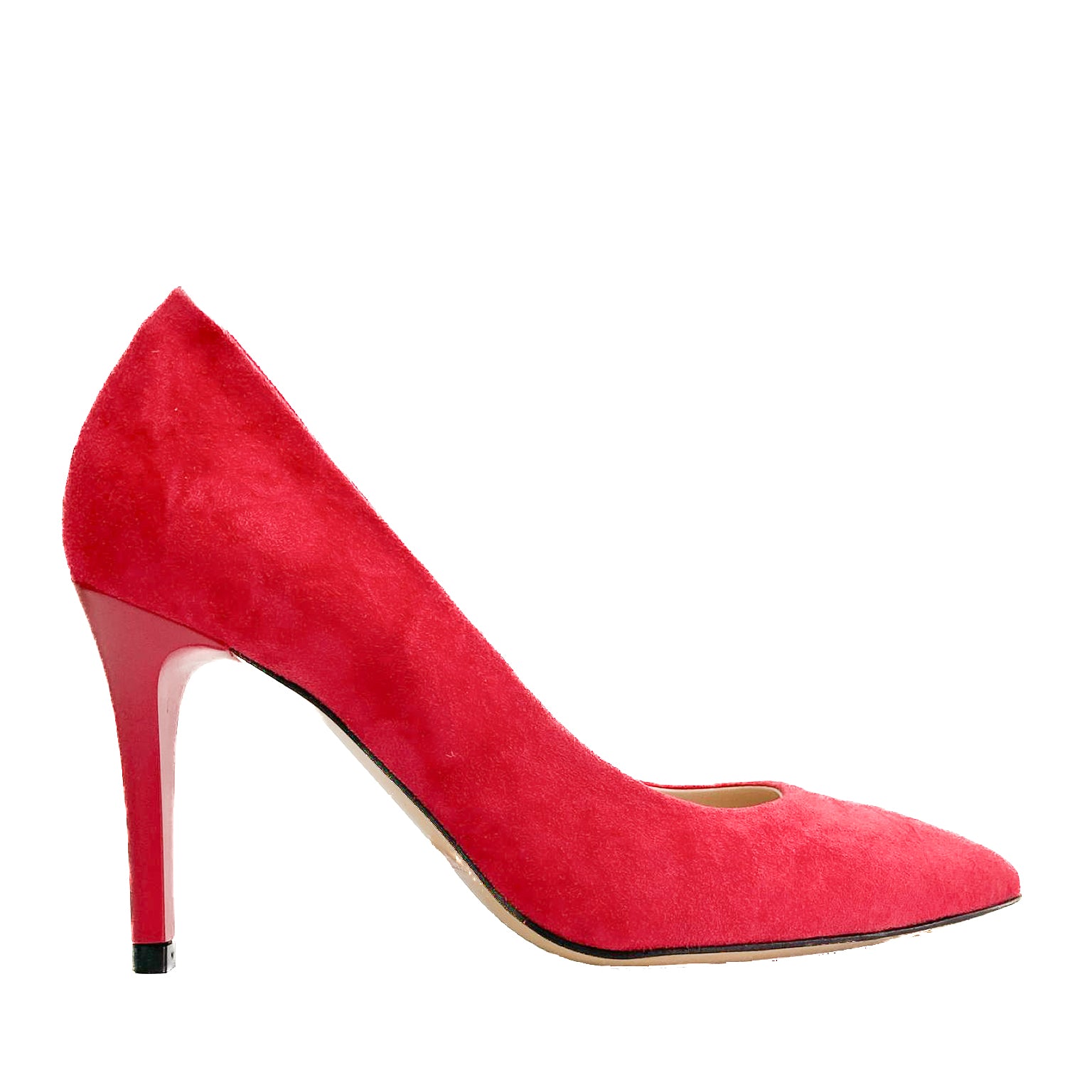 LETY-decollete-vista-laterale-camoscio-rosso