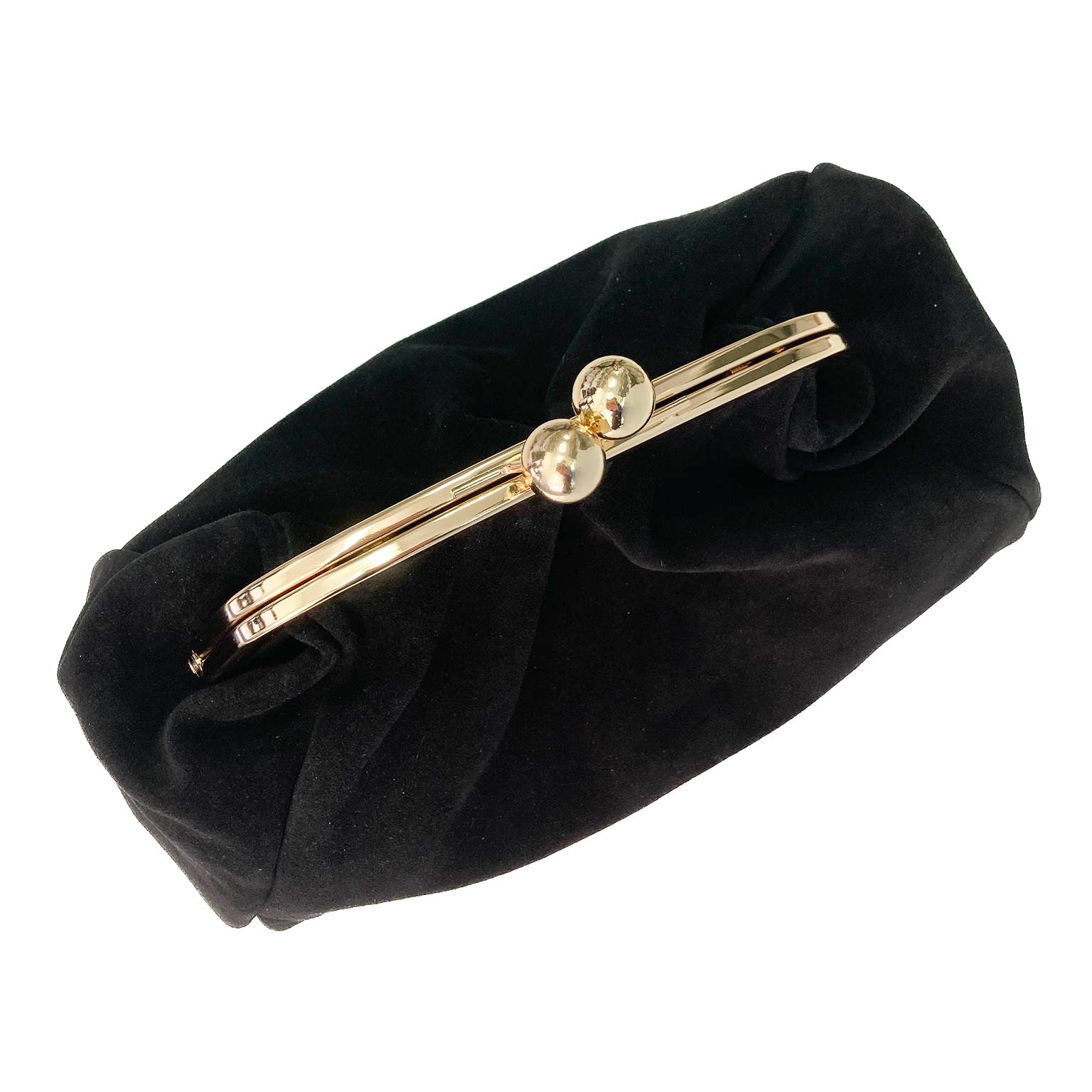 marsiglia-bag-camoscio-nero-vista-sopra-chiusura-clik-clak