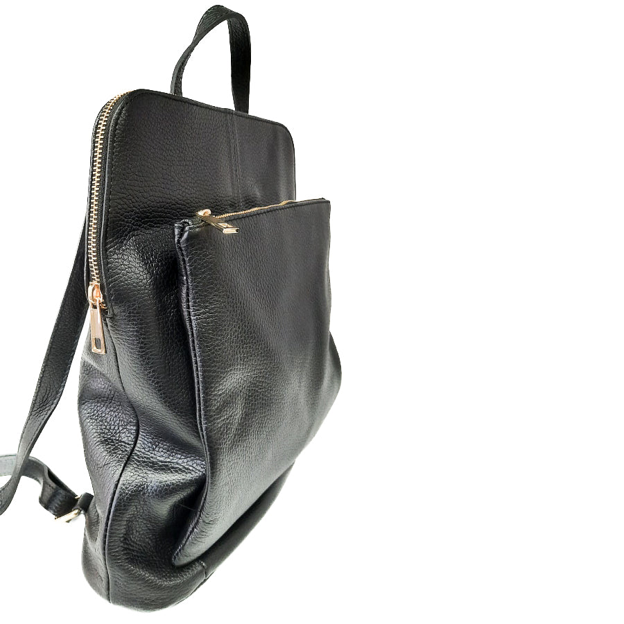 Napa-bag-vitello-nero-vista-dettaglio-tasca-vera-pelle-morbida