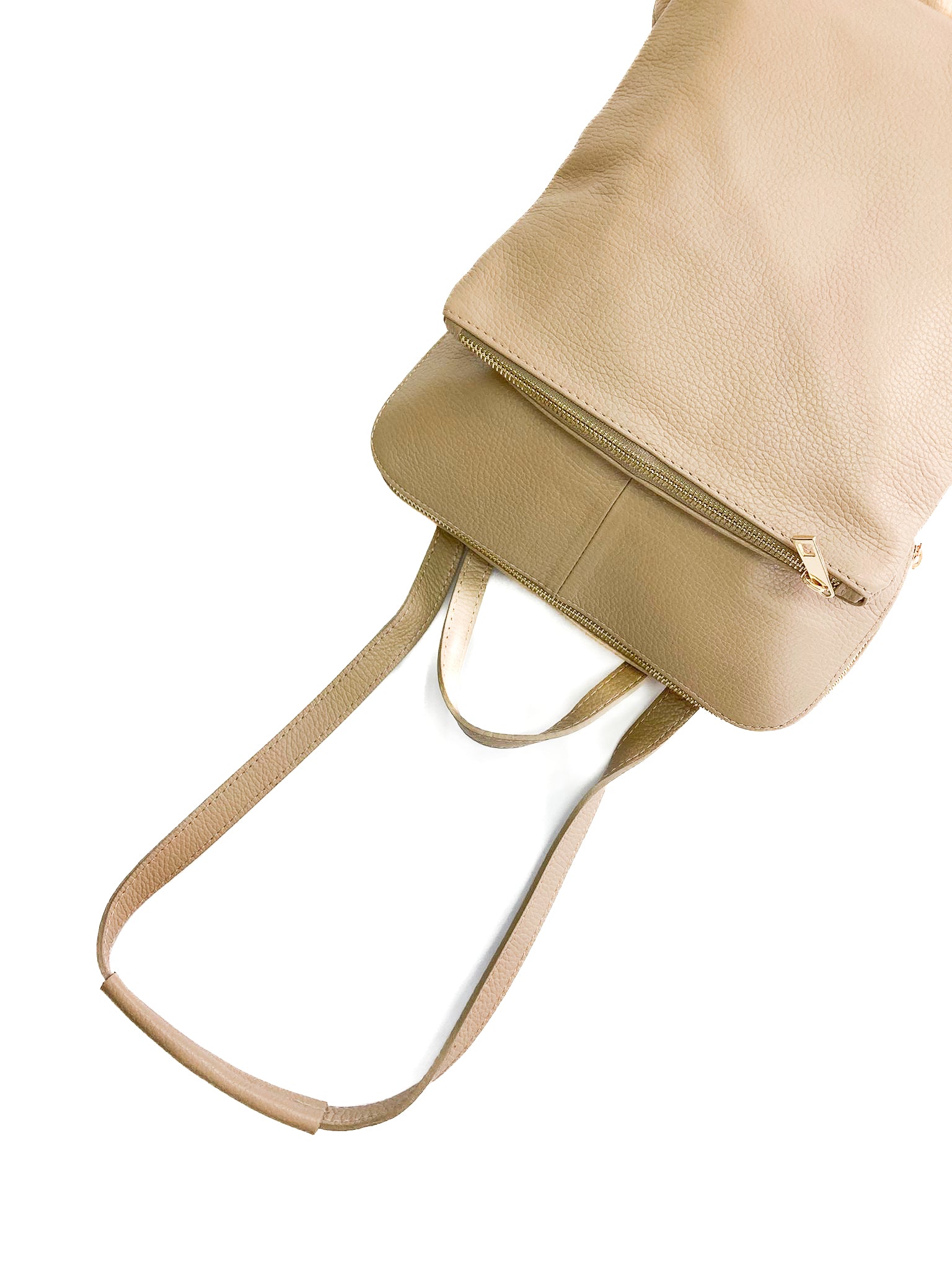 NAPA-BAG-borse-zaino-vista-lunga-tracolla-a-borsa-vitello-tortora