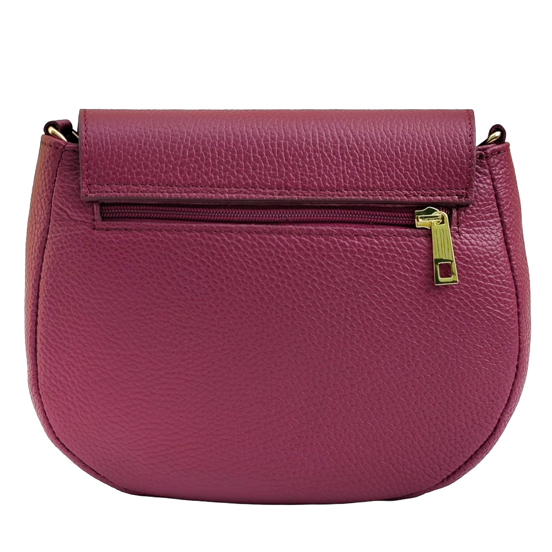 Nora Bag Vitello Amaranto