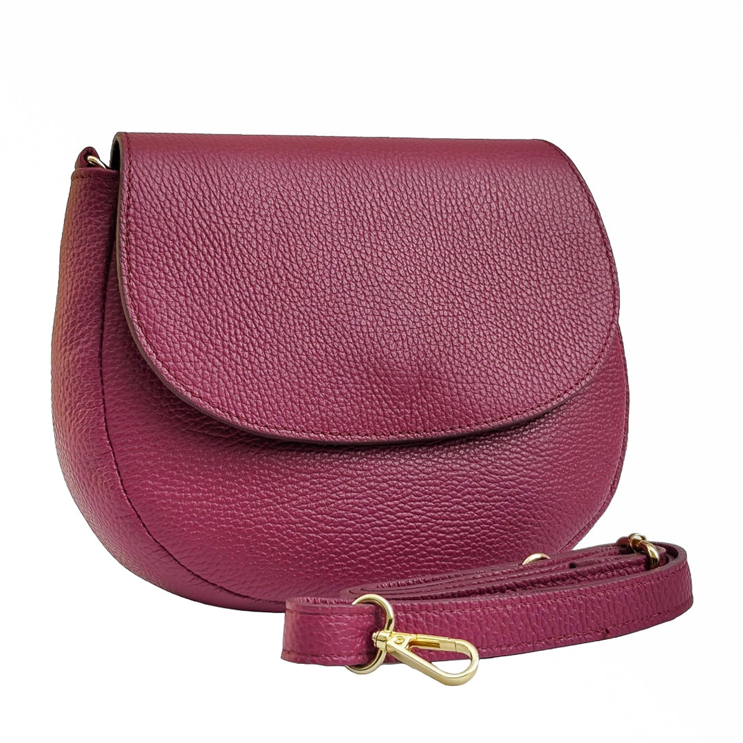 Nora Bag Vitello Amaranto