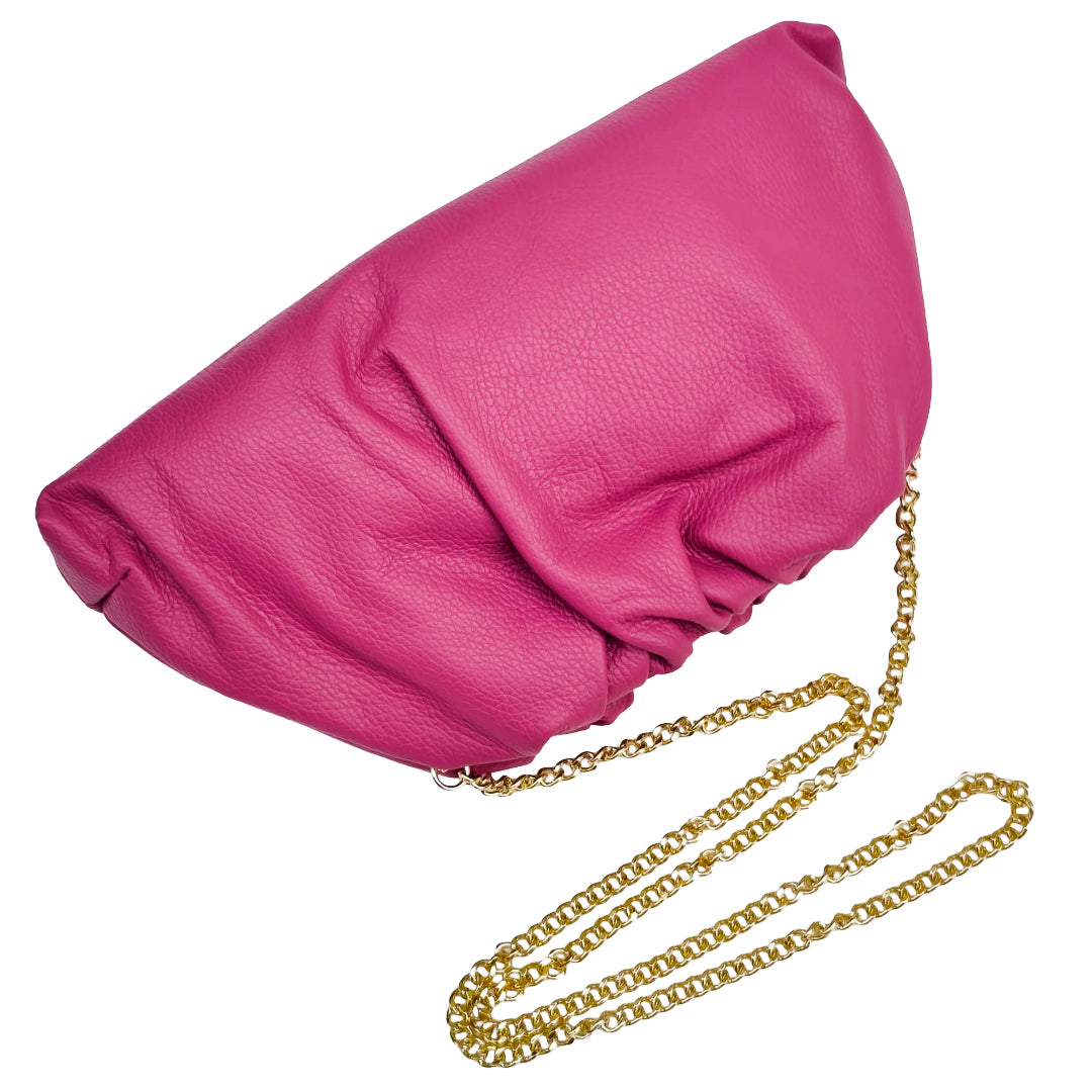 Nuvola M Bag Vitello Fucsia