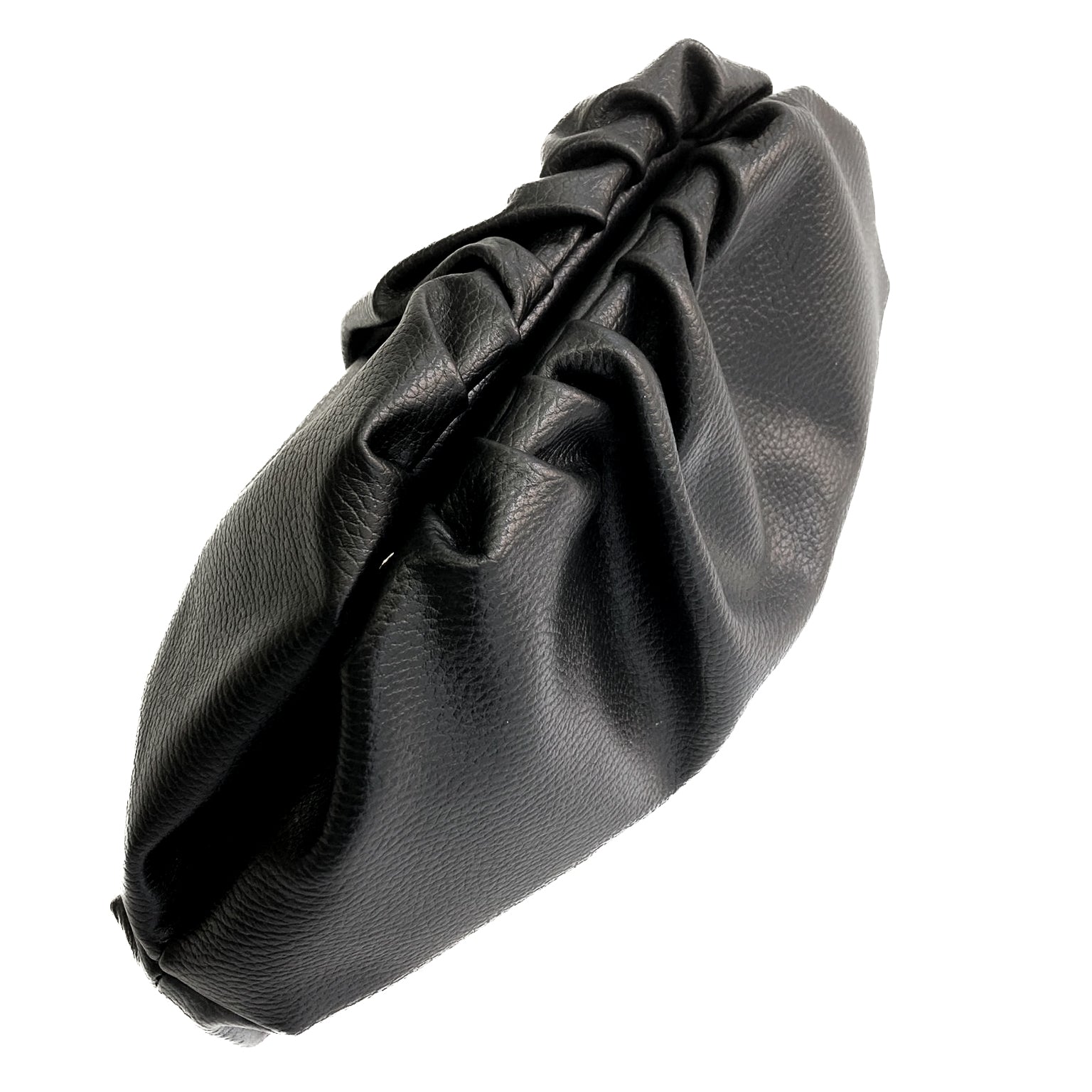 NUVOLA-M-BAG-borsa-clutch-vista-sopra-laterale-vitello-nera