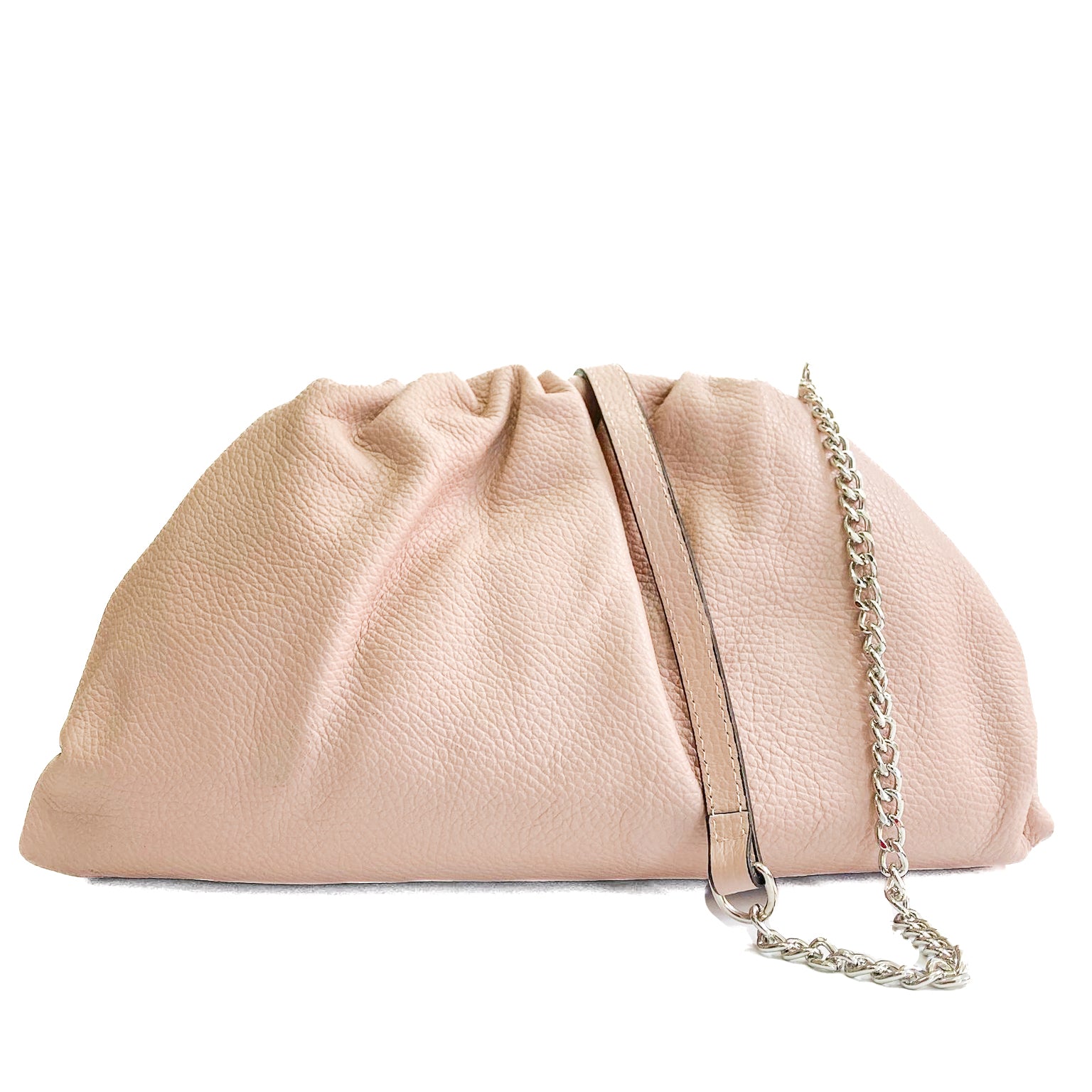 NUVOLA-M-BAG-borsa-clutch-vista-frontale-tracolla-vitello-nudo