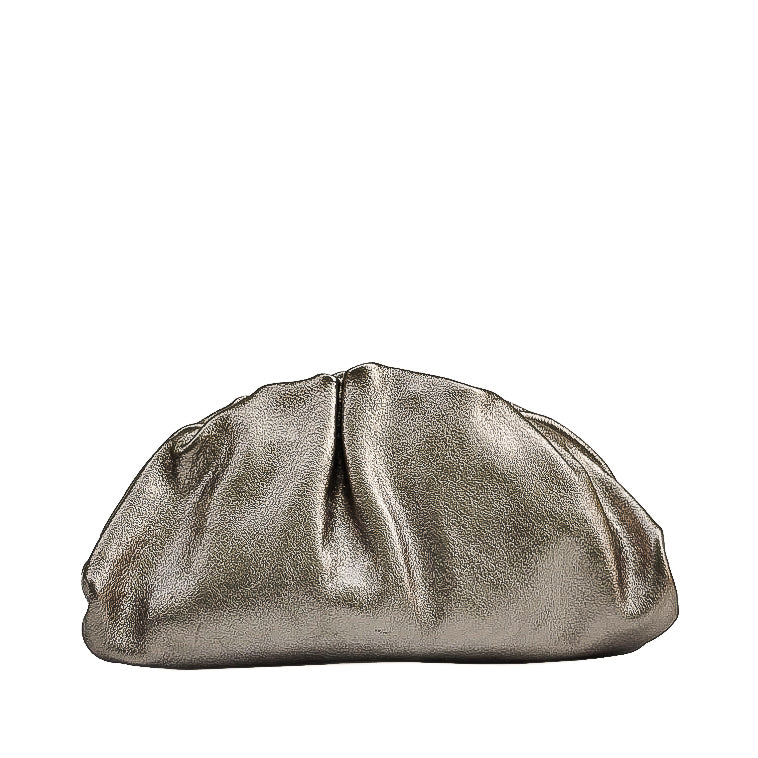 NUVOLETTA-BAG-borse-pochette-vista-frontale-laminato-bronzo