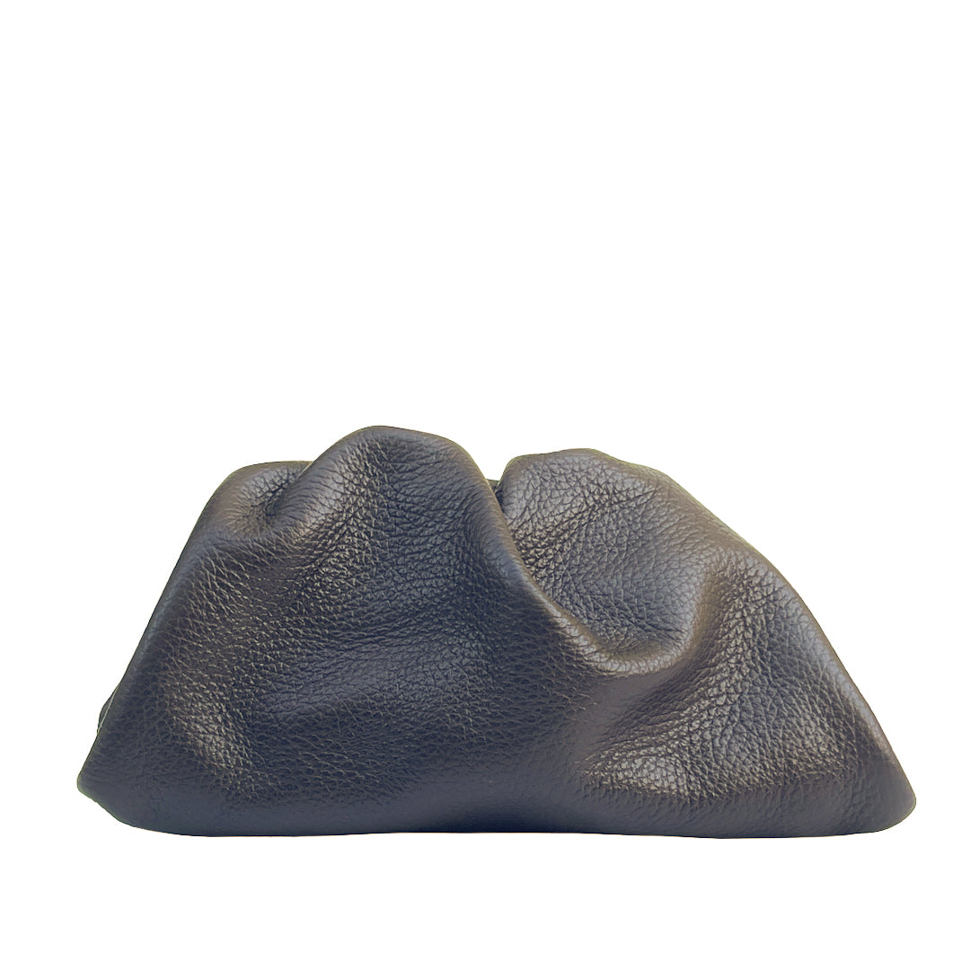 NUVOLETTA-BAG-borse-pochette-vista-frontale-vitello-testa-di-moro