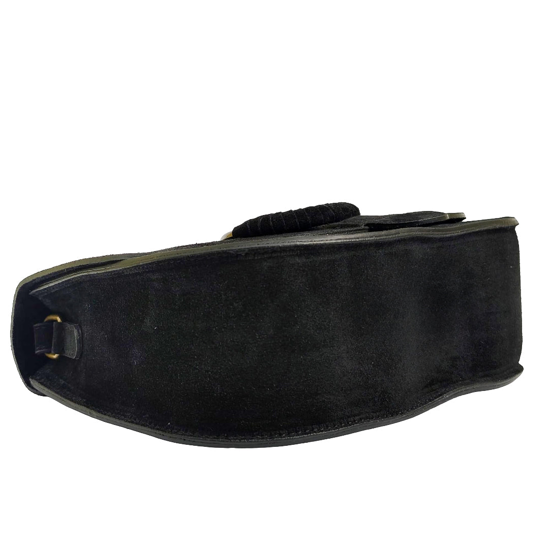 Ofelia Bag Camoscio Nero