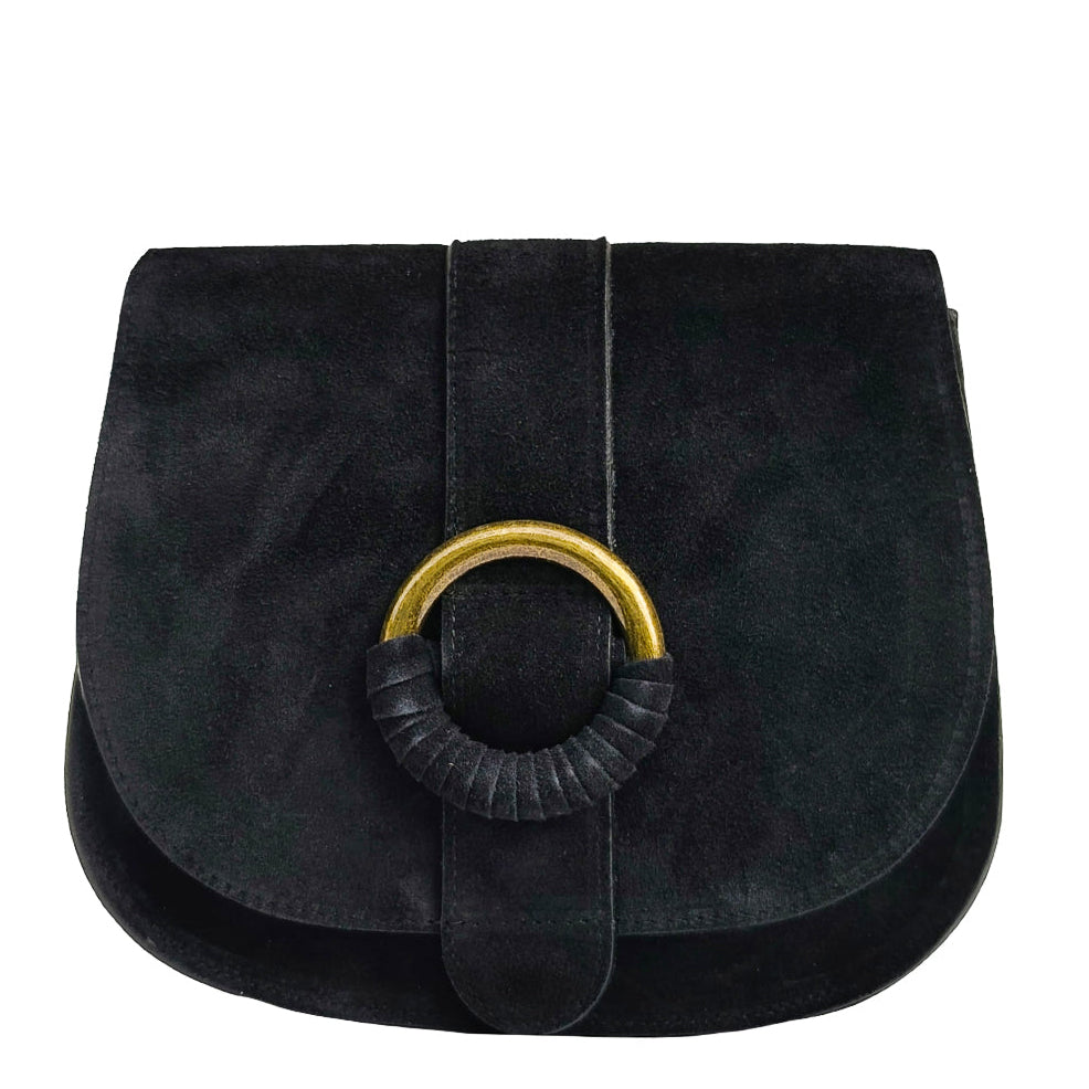 Ofelia Bag Camoscio Nero