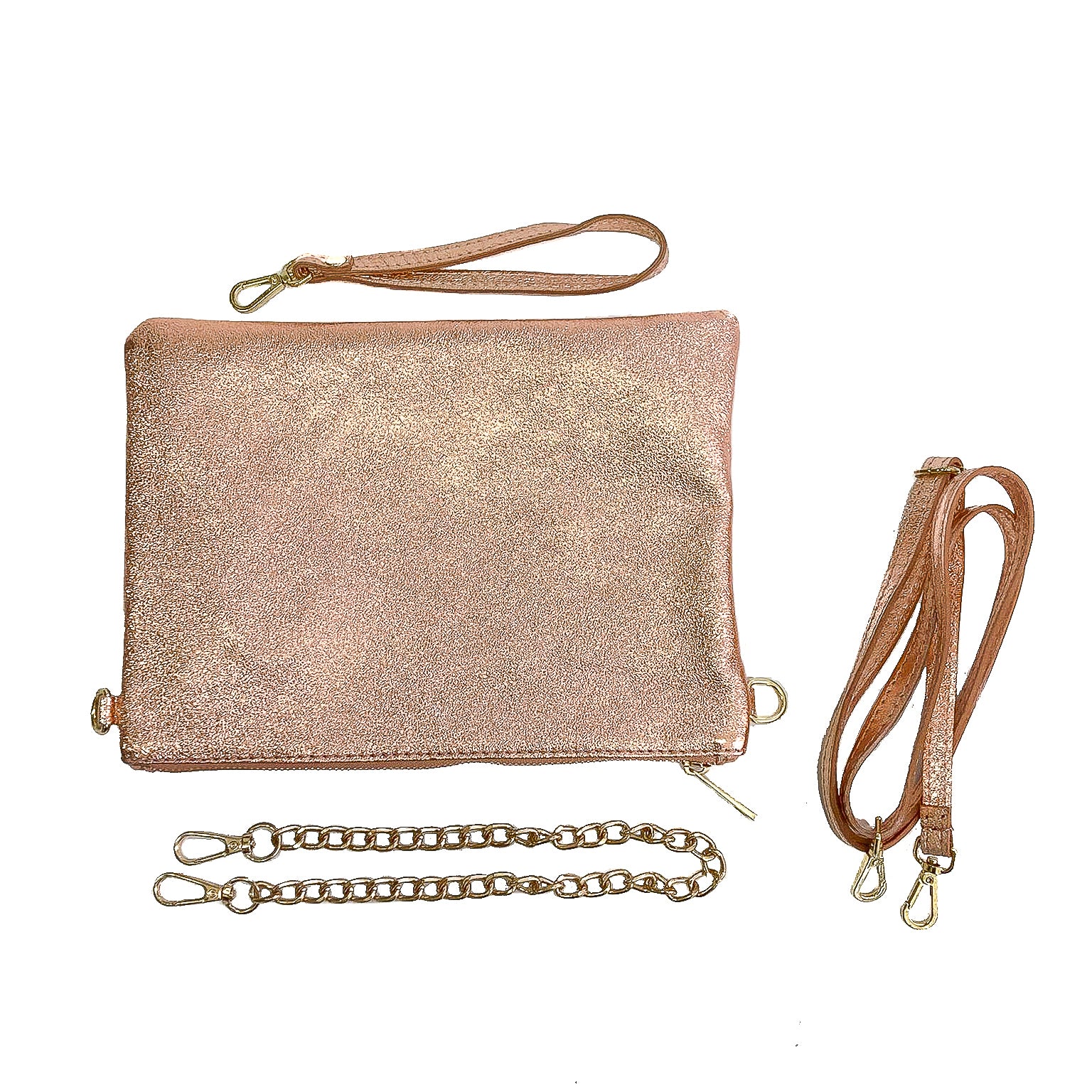 OLIVIA-BAG-borse-pochette-vista-sopra-completa-laminato-rame