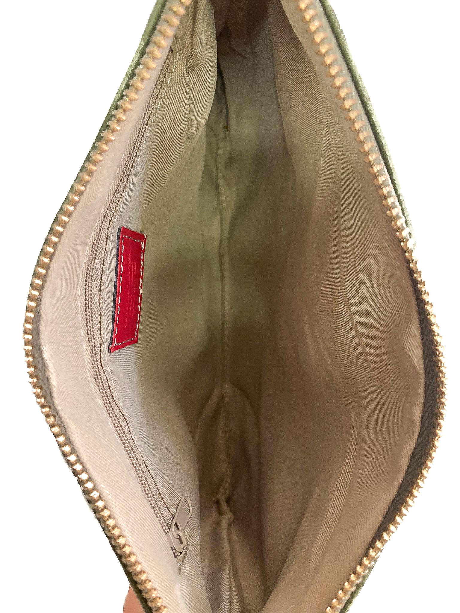 OLIVIA-BAG-borse-pochette-vista-sopra-aperta-vitello-verde-militare