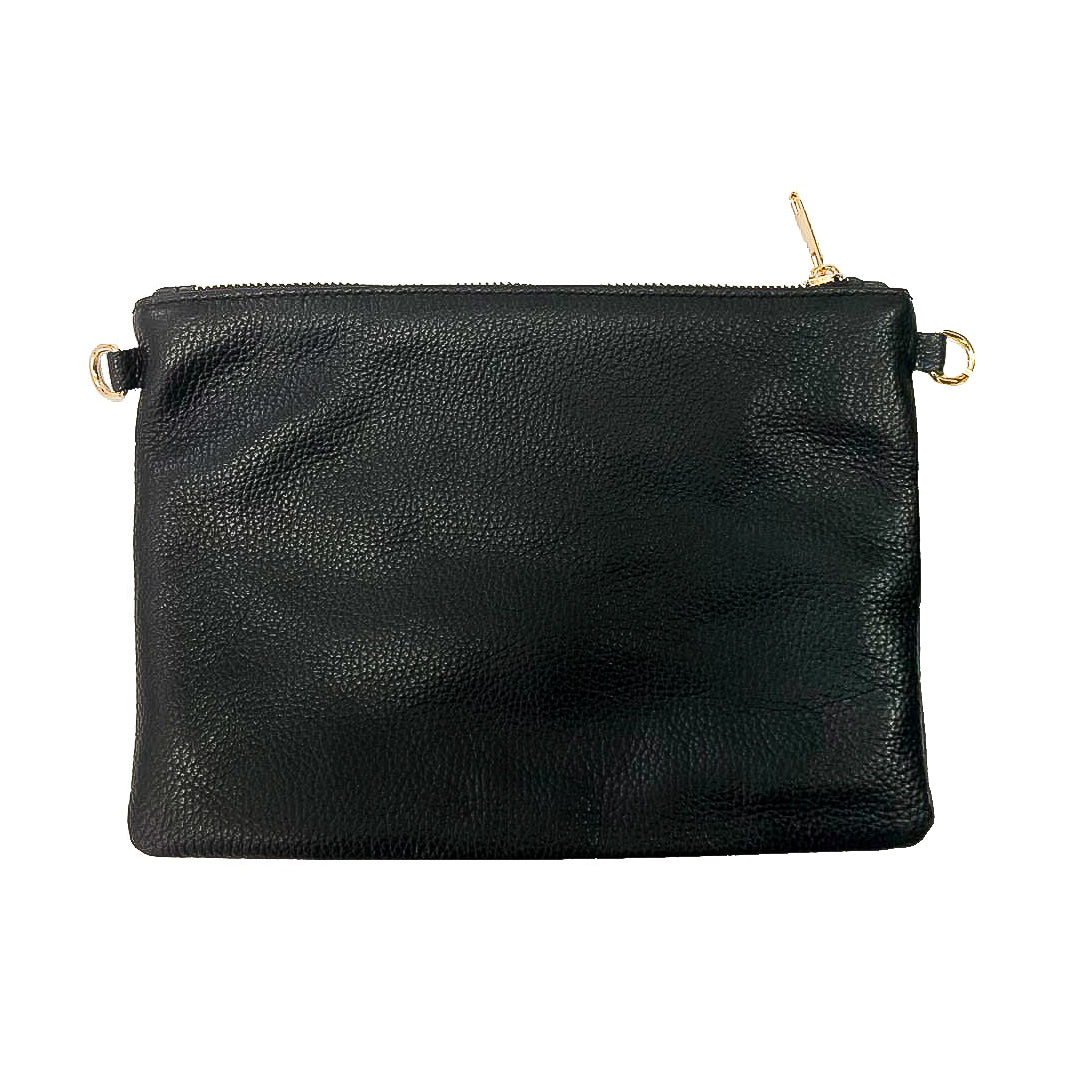 OLIVIA-BAG-borse-pochette-vista frontale-vitello-nero