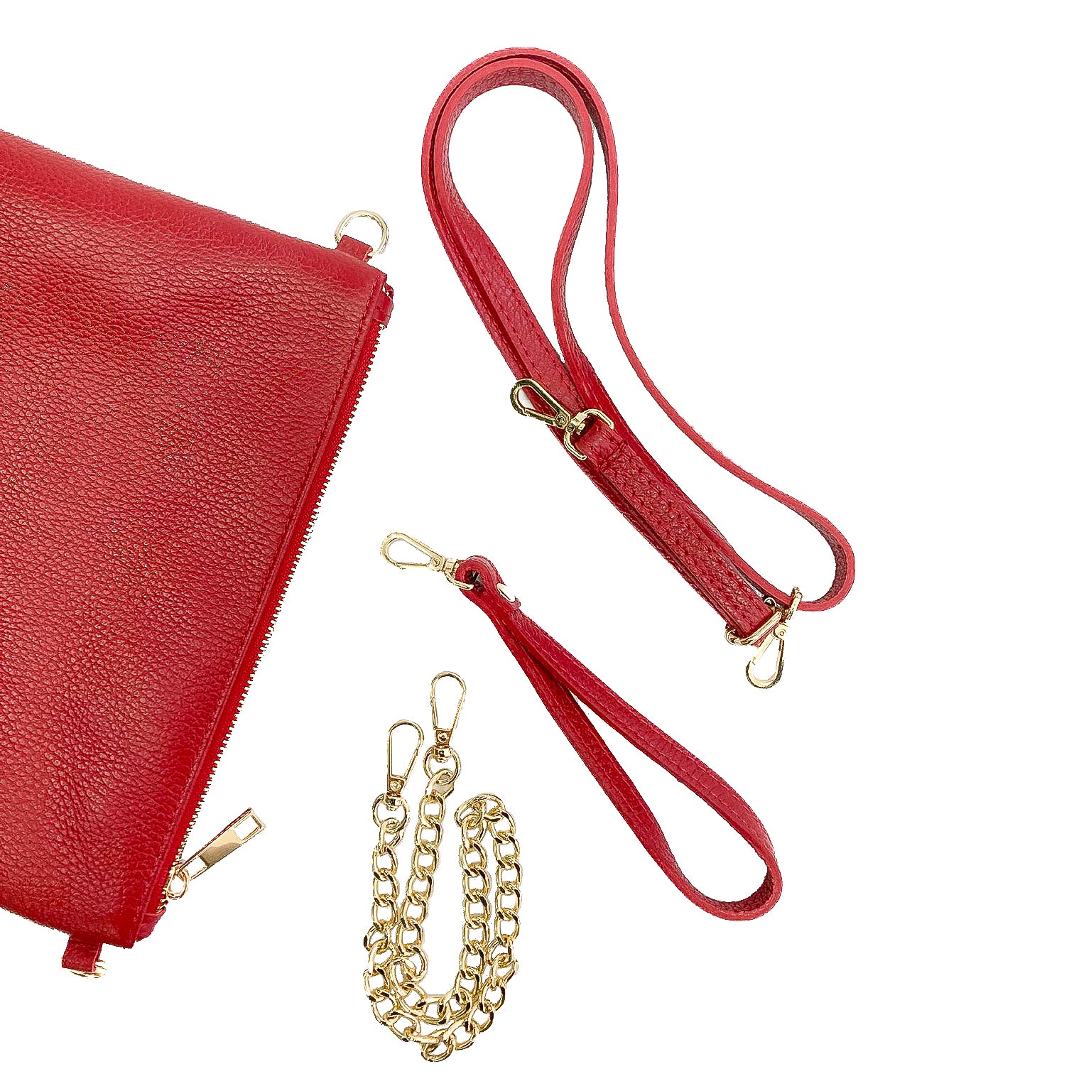 OLIVIA-BAG-borse-pochette-vista-sopra-tracolle-vicino-vitello-rosso