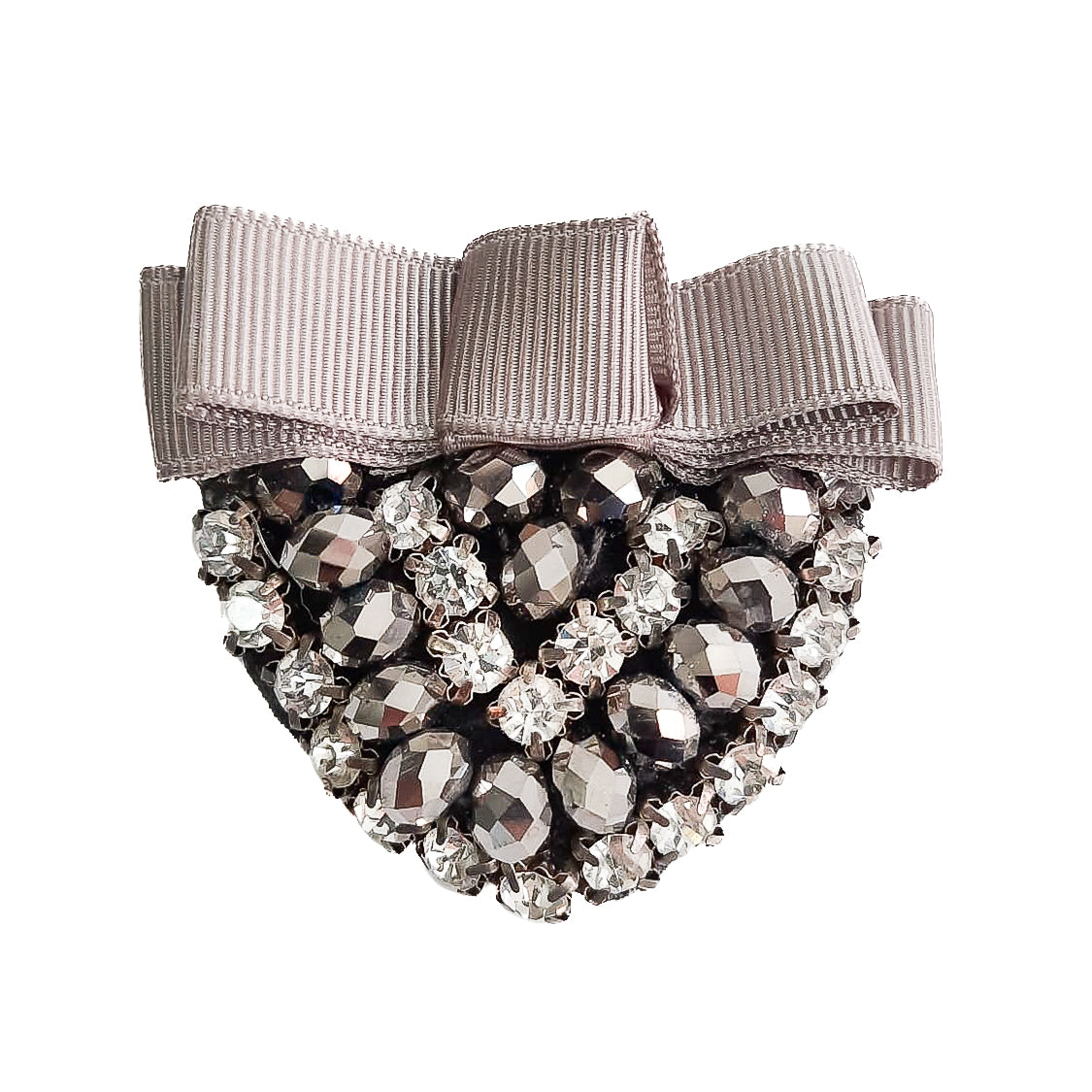 QUASI-CUORE-accessori-vista-frontale-tessuto-strass-gemme-grigio