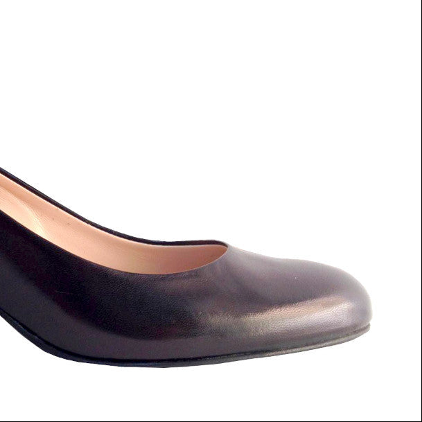 RAFINANI-decollete-vista-punta-vicino-vitello-nero-made-in-italy