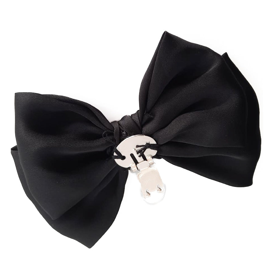 RASO-BOW-accessori-fiocco-vista-dietro-clip-chanel-raso-nero
