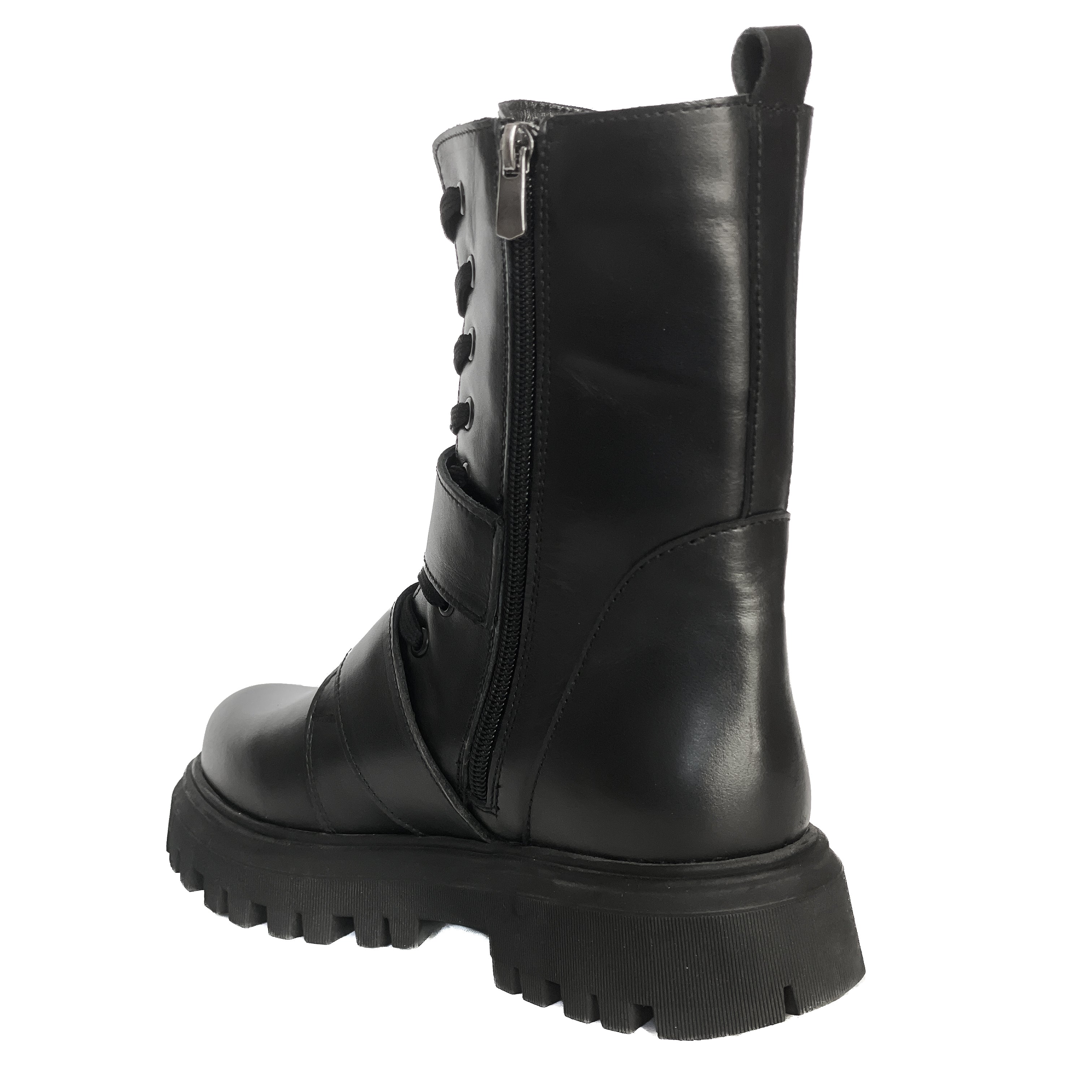 ROTTERDAM-anfibio-vista-tallone-singolo-vitello-nero