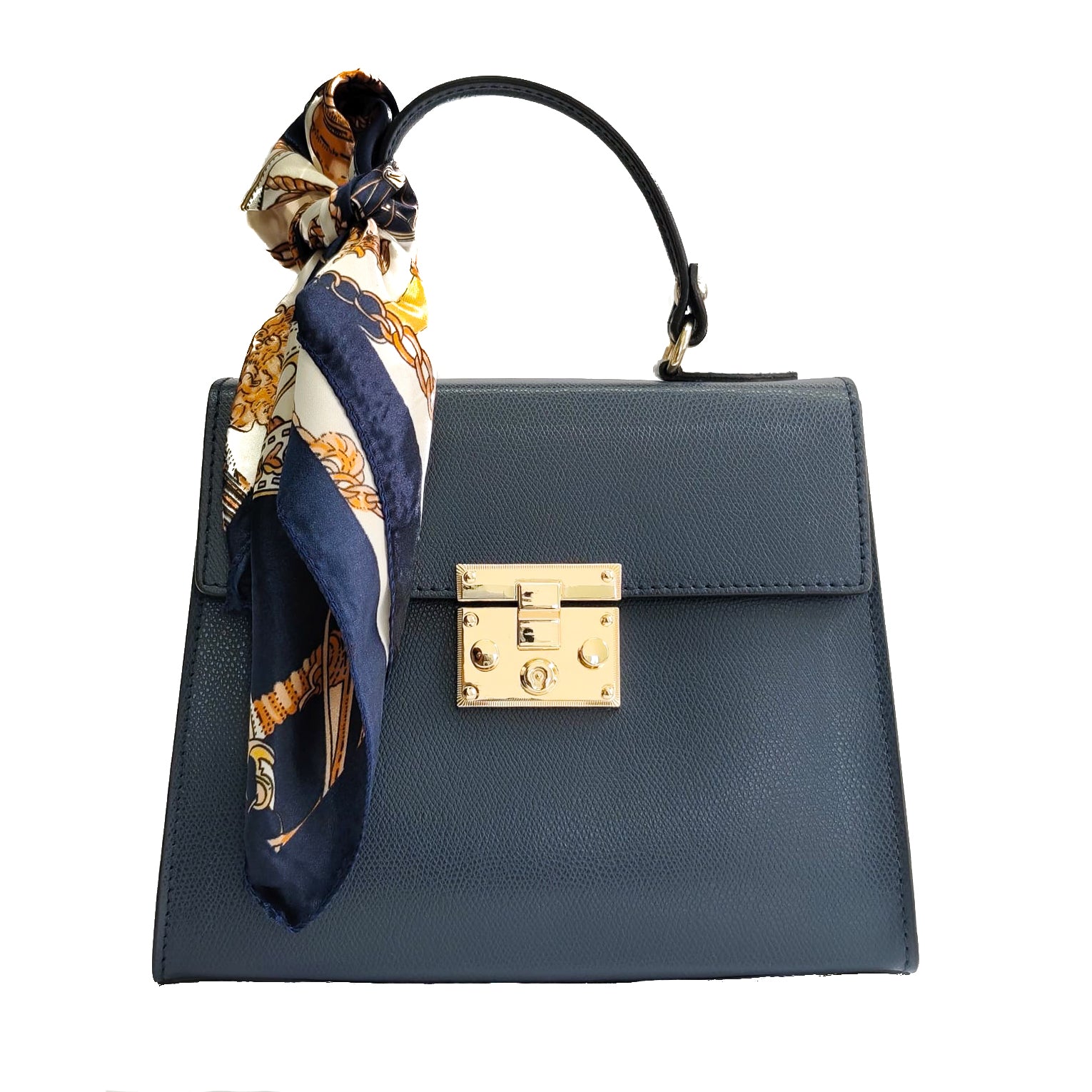 SANTA-FE-BAG-borse-vista-frontale-davanti-vitello-blu-navy