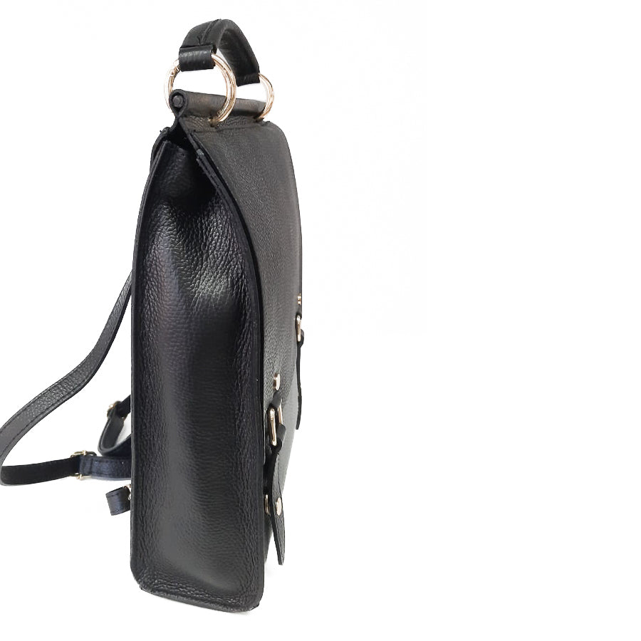 SAUSALITO-BAG-borse-zaino-a-cartella-vista-laterale-vitello-nero