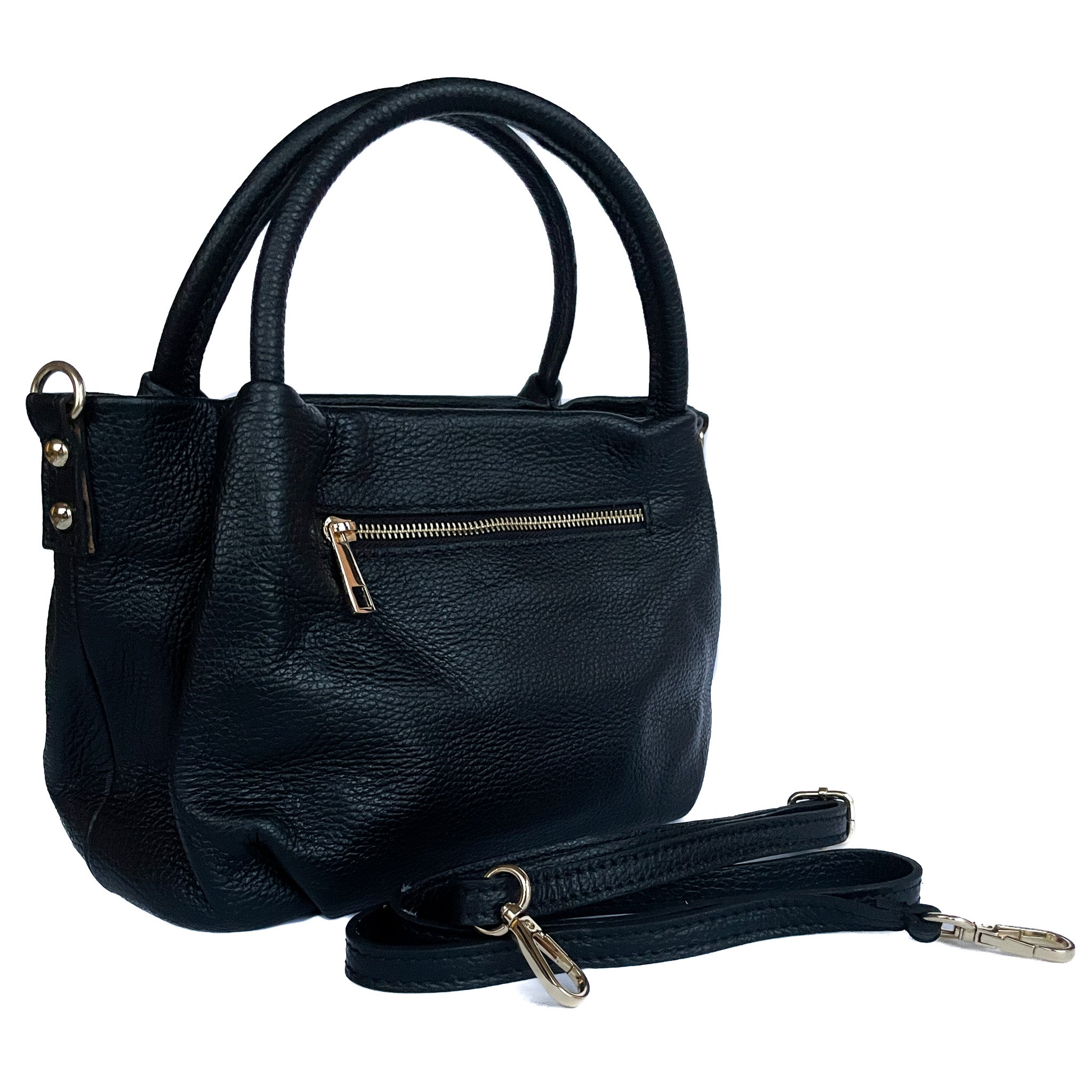 SEATTLE-BAG-borse-vista-laterale-posteriore-tracolla-vitello-nero