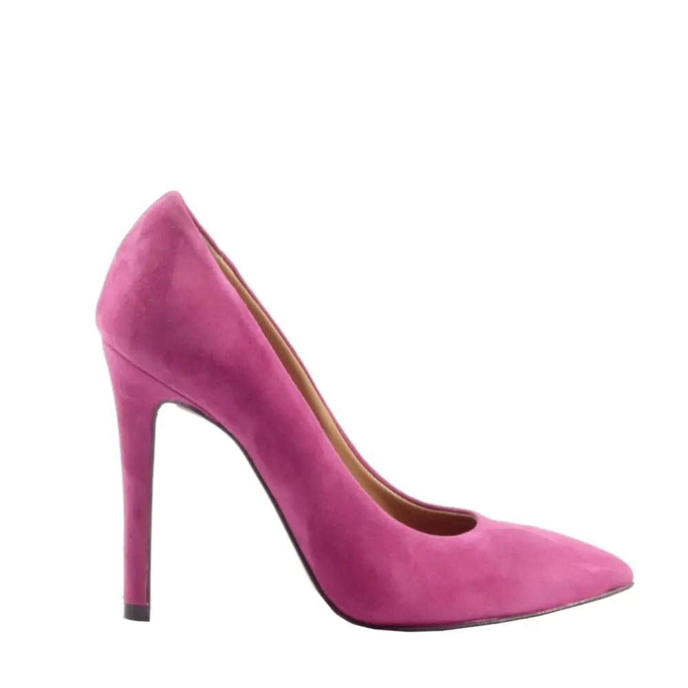 STEFY-decollete-vista-laterale-camoscio-fucsia