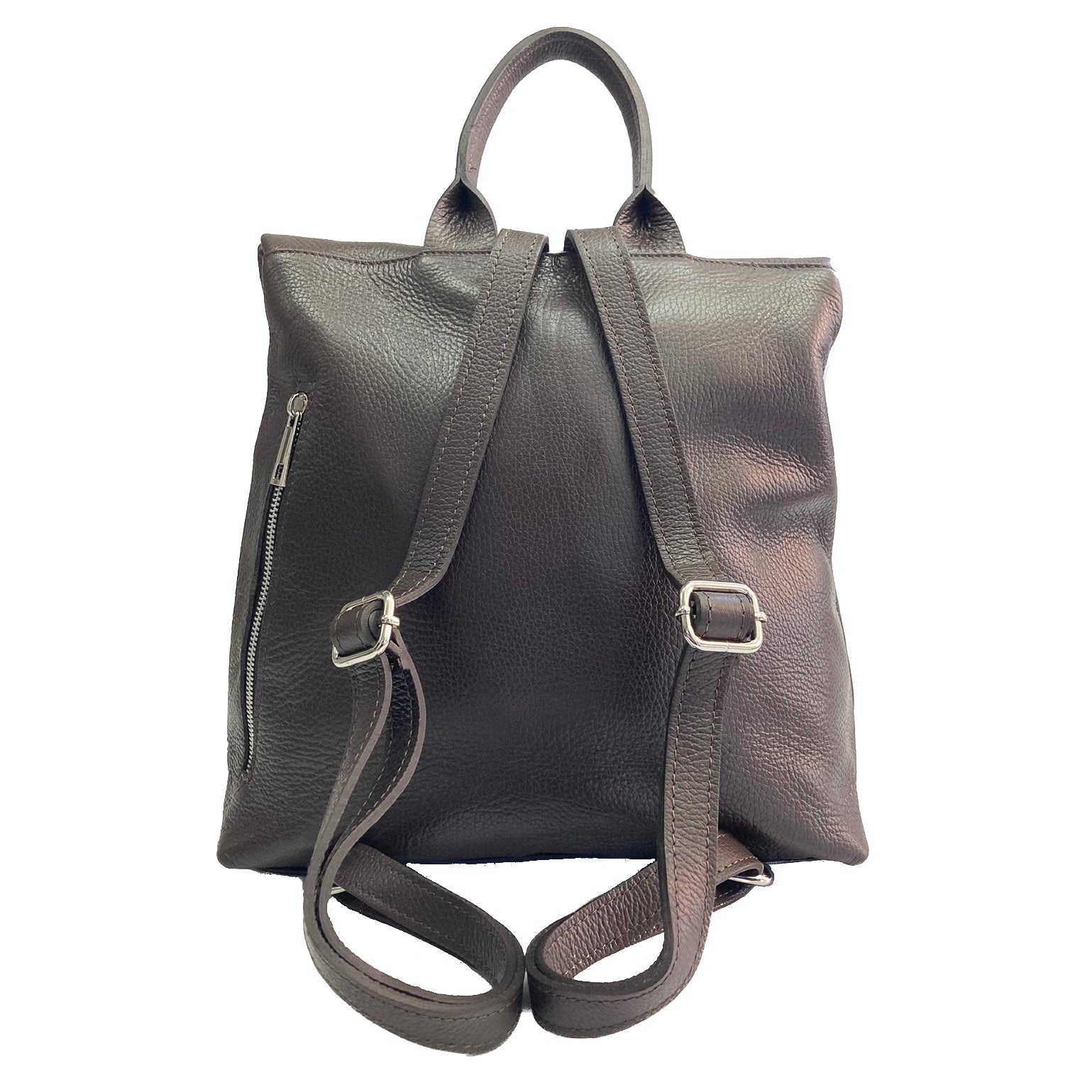 STOCCARDA-BAG-borse-zaino-vista-posteriore-tracolle-aperto-vitello-testa-di-moro