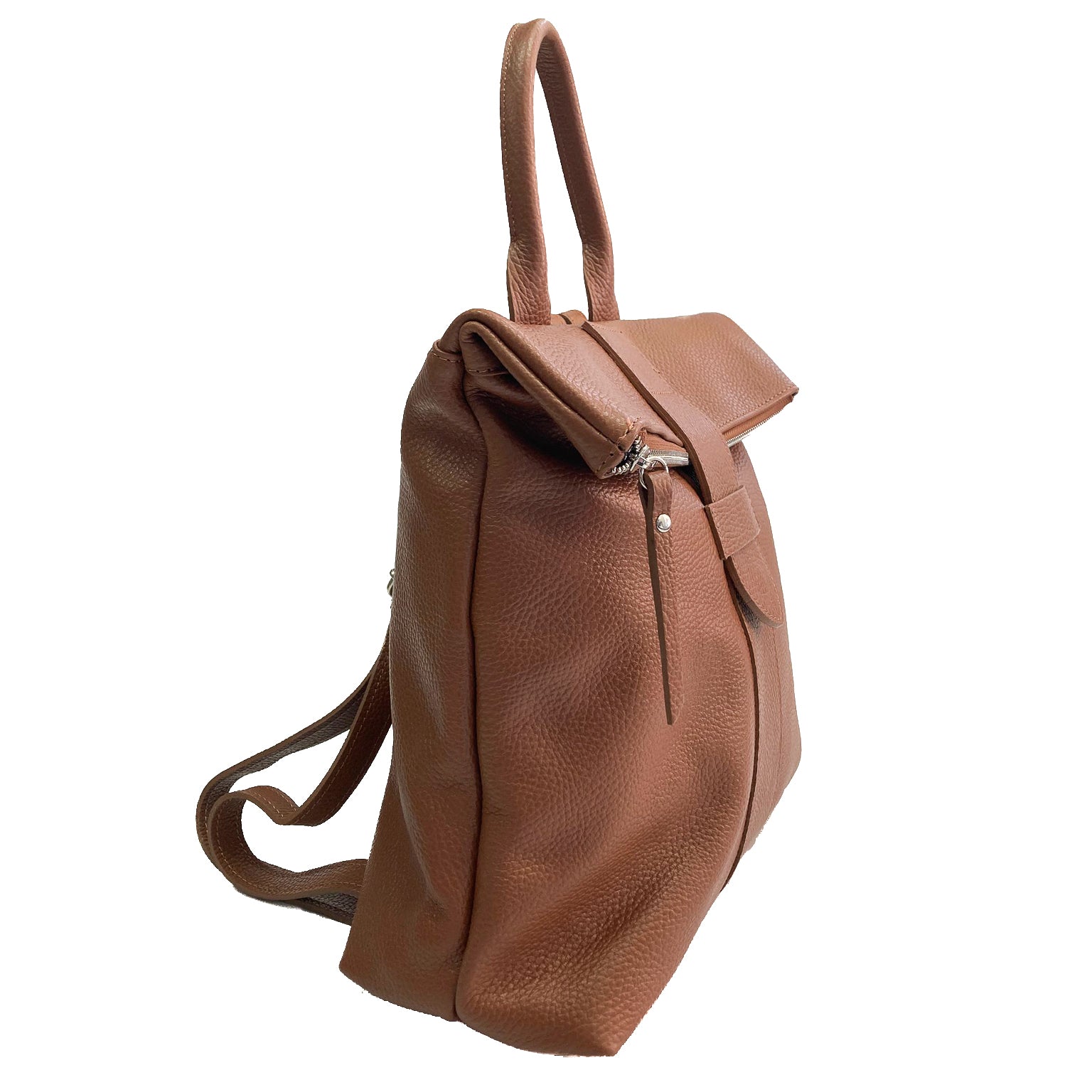 STOCCARDA-BAG-borse-zaino-vista-laterale-vitello-cuoio