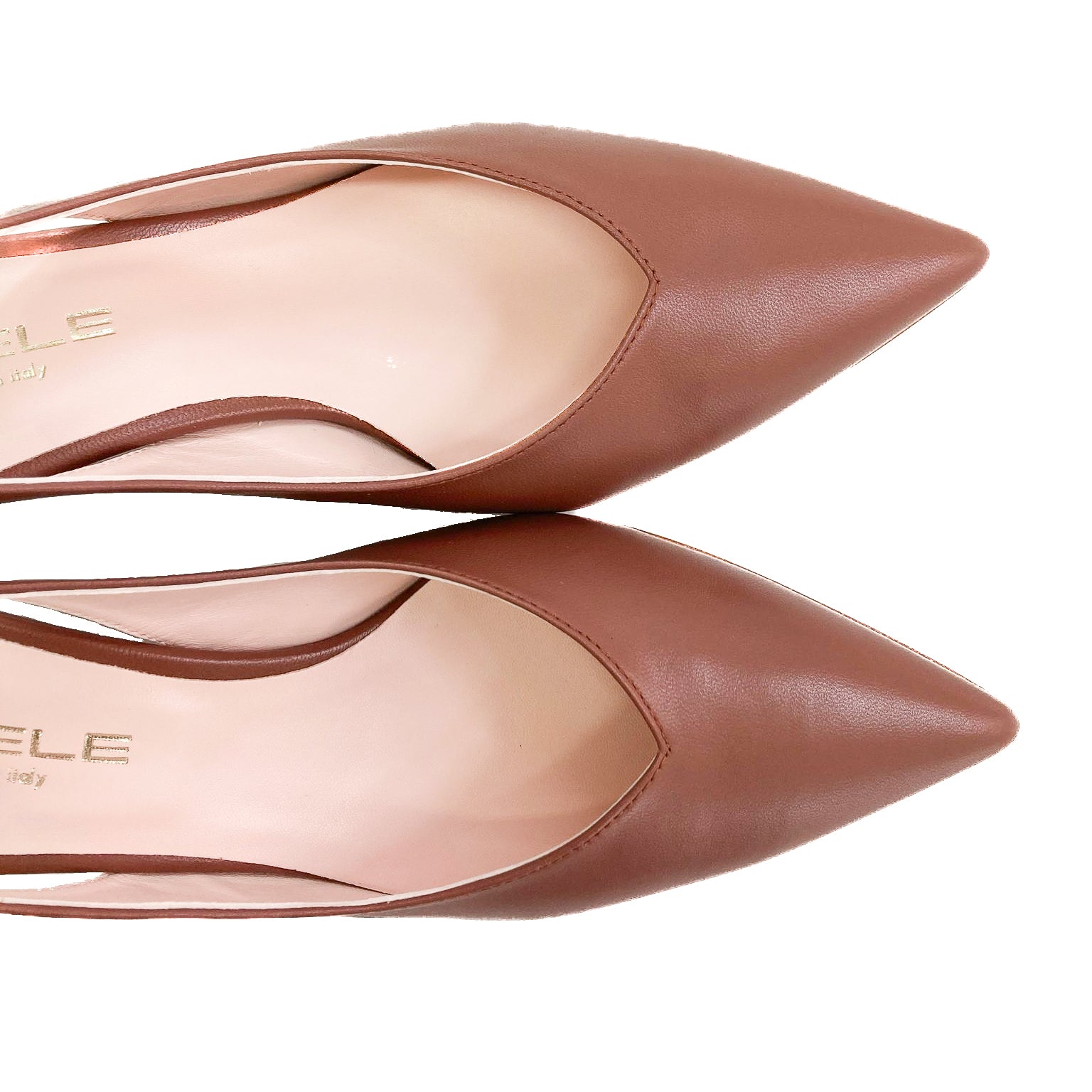 TONINA-slinghback-chanel-vista-punta-diritte-nappa-cioccolato