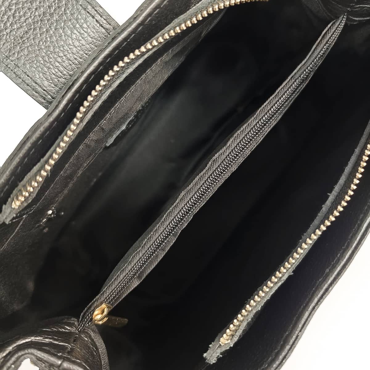 VERCELLI-BAG-borse-vista-sopra-zip-aperta-vitello-nero