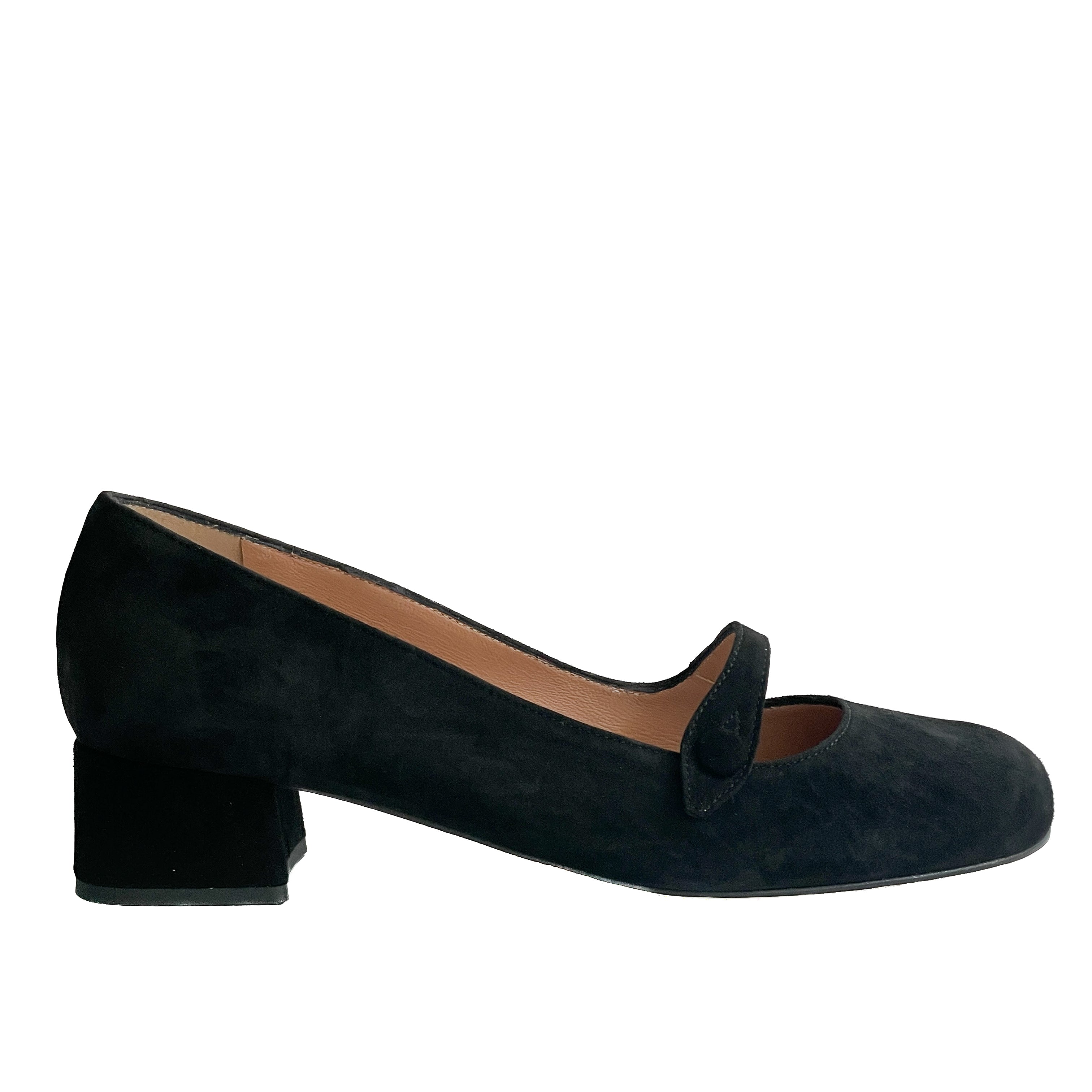 VISALIA-scarpa-vista-laterale-camoscio-nero-tacco-3,5