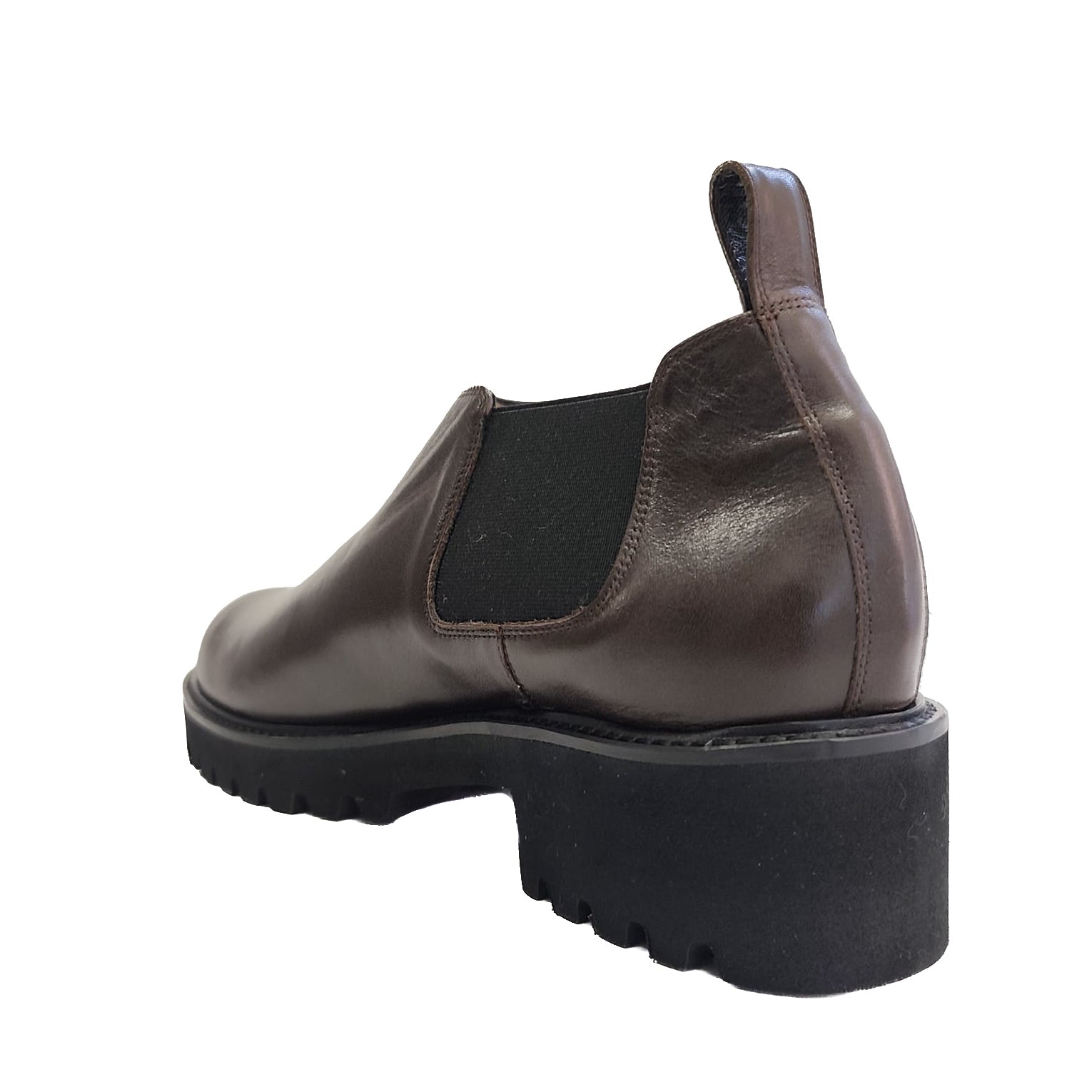 ZOE-beatles-basso-vista-tallone-singola-vitello-testa-di-moro